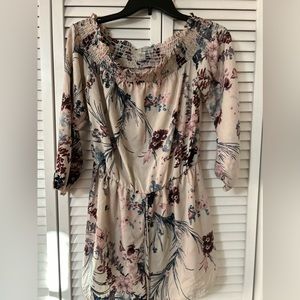 Cute flower romper